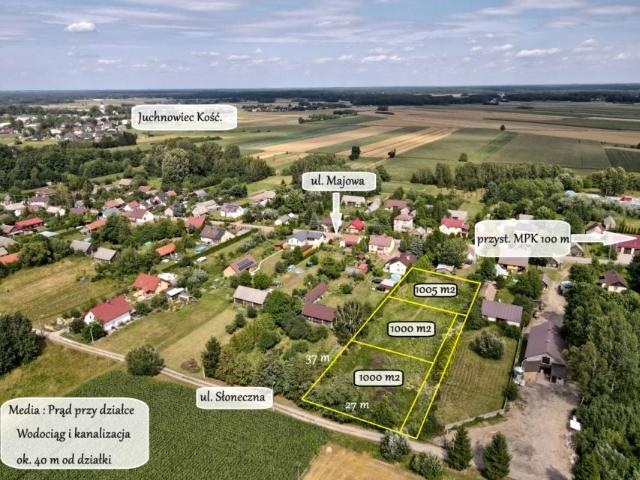 Słoneczna 1 000 m², Juchnowiec Dolny