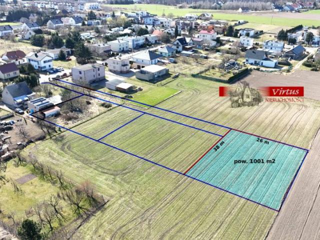 Słoneczna 1 001 m², Pobiedziska
