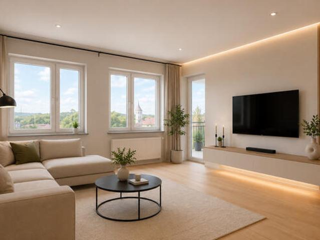 Słoneczne 2 pokoje, jasna kuchnia, balkon