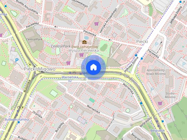 Słoneczny apartament 2 pokojowy 45,99 m2