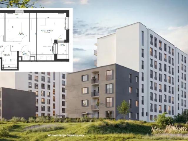 Sławka 62,32 m², Kraków