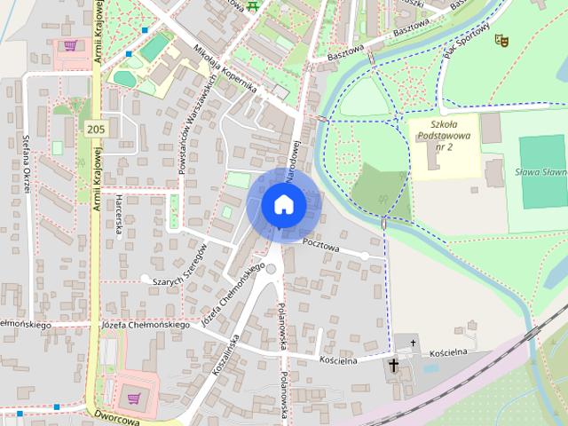 Sławno do wynajęcia mieszkanie w centrum!