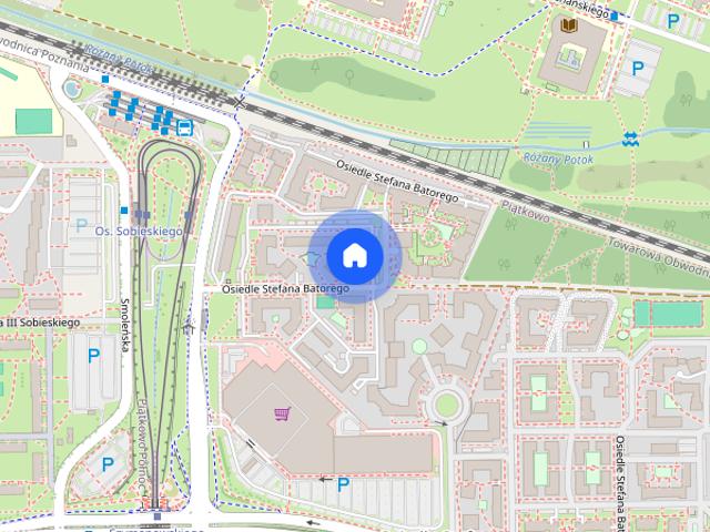 S. Batorego 75, 1 pok 30,50 m2, balkon, tereny zielone, przystanki, blisko UAM