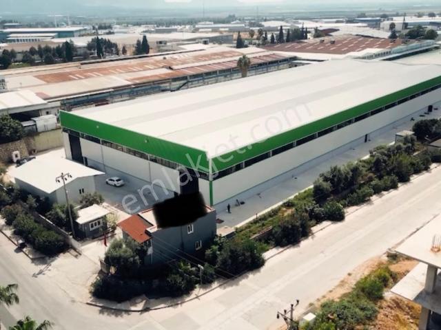Sıfır Bina* Organize Sanayi * İlk Giriş Fabrikası 6000m2 Kapalı* 11065m2 Arsa Satılık Ve Kiralık