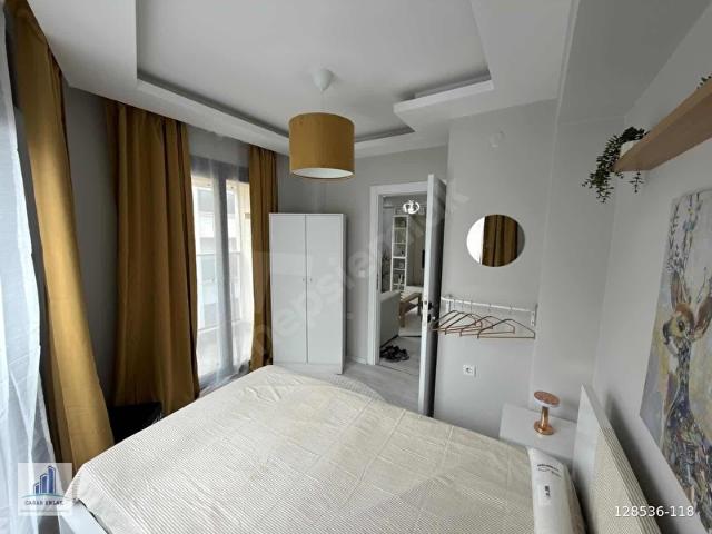 Sıfır binada sıfır eşyalı kiralık fırsat daire