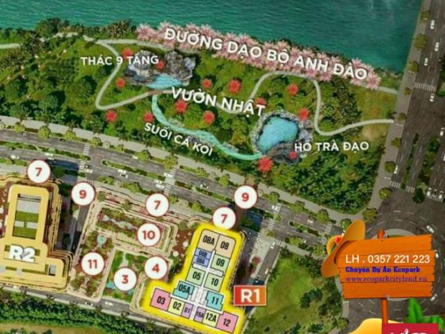 Sở hữu căn hộ Onsen Swan Lake trực tiếp CĐT giá rẻ nhất, tòa căn hộ khoáng nóng 5 tại Ecopark. LH