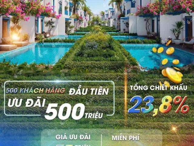 Sở hữu nhà phố 3 tầng ngay quần thể nghỉ dưỡng 800ha, vốn 800 triệu tại Bãi Dài CAm Ranh
