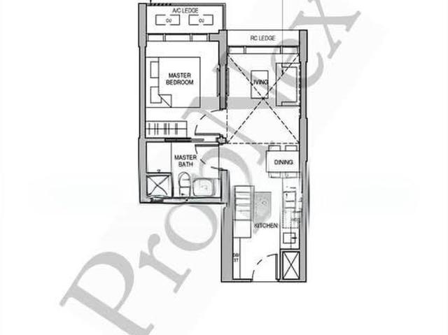 Sceneca Residence D16, Apartment