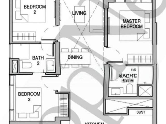 Sceneca Residence D16, Apartment