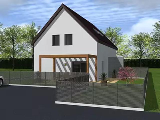 Schwenheim 67440 Achat / Vente appartement 4 pièces t4 jardin terrasse