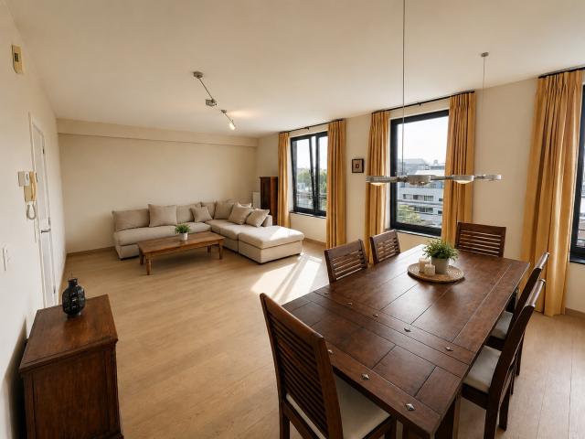 Schaerbeek – Place Dailly | Beautiful furnished 2 bedroom apartment in a renovated former fire station