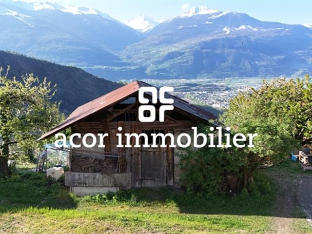 Scheune mit Potenzial in Savièse!