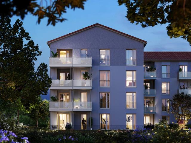 Schicke 3 Zi Wohnung mit Ensuite Wellnessbad und großem West Balkon