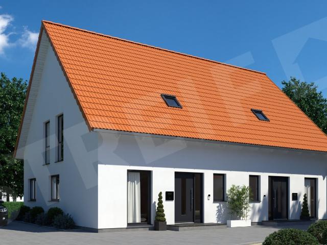 Schickes Doppelhaus inkl. Grundstück in Rastatt projektiert