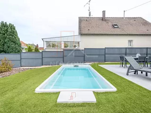 Schirrhein 67240 Achat / Vente maison 7 pièces t7