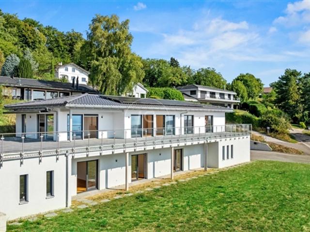 Schlüsselfertige zeitgenössische Villa mit 180° Ansicht – Arzier le Muids