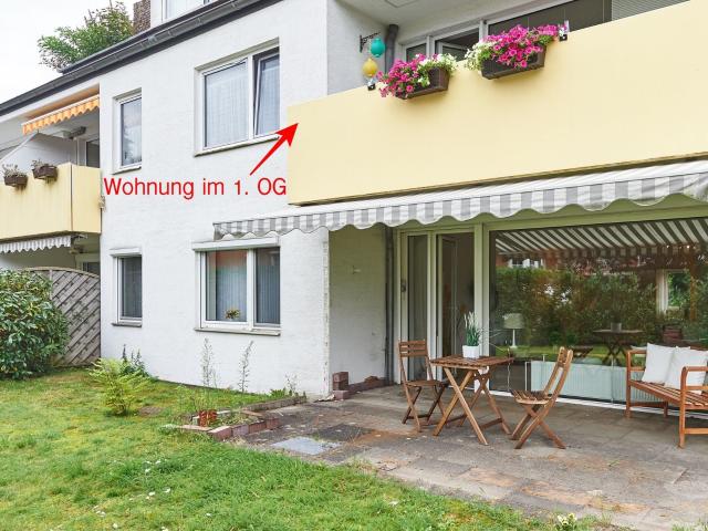 Schnuckelige 3 Zimmer Wohnung zur Miete mit großem Süd West Balkon in Lilienthal