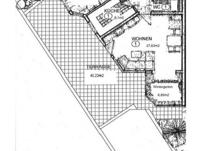 Schöne 3,5 Zi Wohnung mit Terrasse und Wintergarten in Lustnau