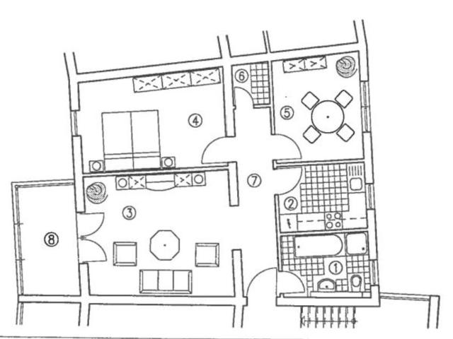 schöne 3 Zimmer Erdgeschosswohnung mit Tageslichtbad