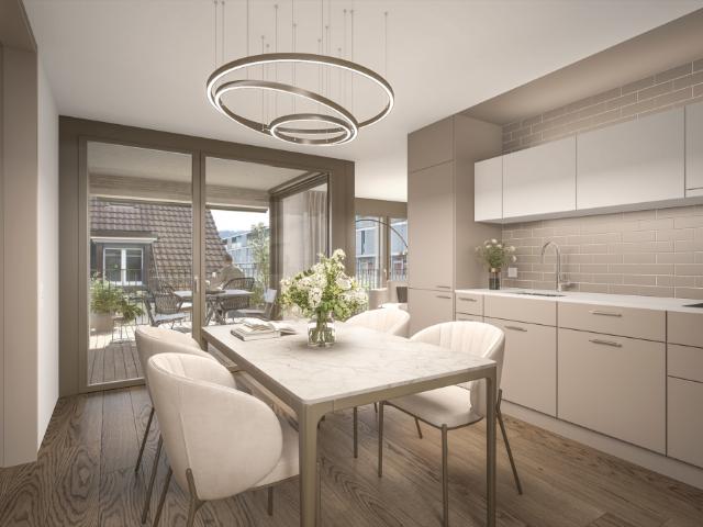 Schöne 2.5 Zimmer Dachgeschosswohnung mitten in Zürich