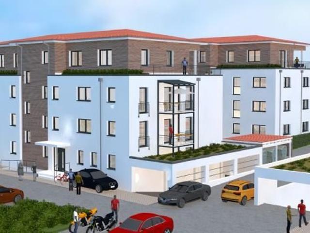 Schöne 2 Zim. Penthouse Wohnung,mit großer zum Teil überdachter Dachterrasse, im Zentrum von Mengkofen im Haus 2