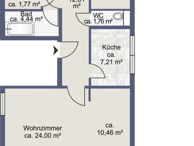 Schöne 4 Zimmer Wohnung in Neu Anif mit Terrasse und Grünblick