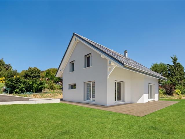 Schöne individuelle Villa zum Bauen mit 5.5 Zimmern in Lavey Village