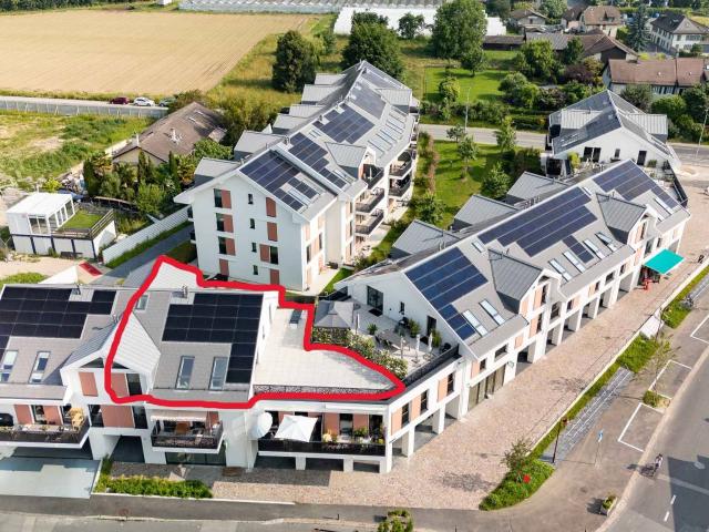 Schöne neue 4,5 Zimmer Wohnung mit Terrasse von 76m²