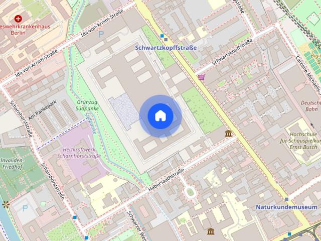 Schöne Wohnung in Berlin Mitte, 108m², Terrasse & Tiefgarage