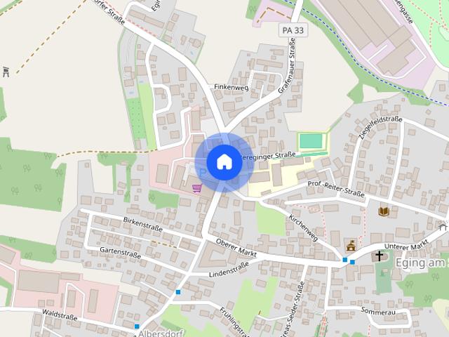 Schöne und helle 3 Zimmer Wohnung in Eging am See