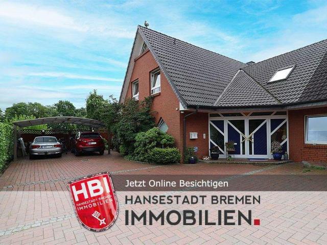 Schönebeck Traumhafte Doppelhaushälfte mit Parkgarten in ruhiger Lage