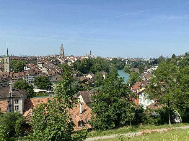 Schöner Wohnen mit Blick auf die Aare und die Berner Altstadt