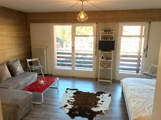 Schönes möbliertes Atelier mit Balkon – ganzjährig