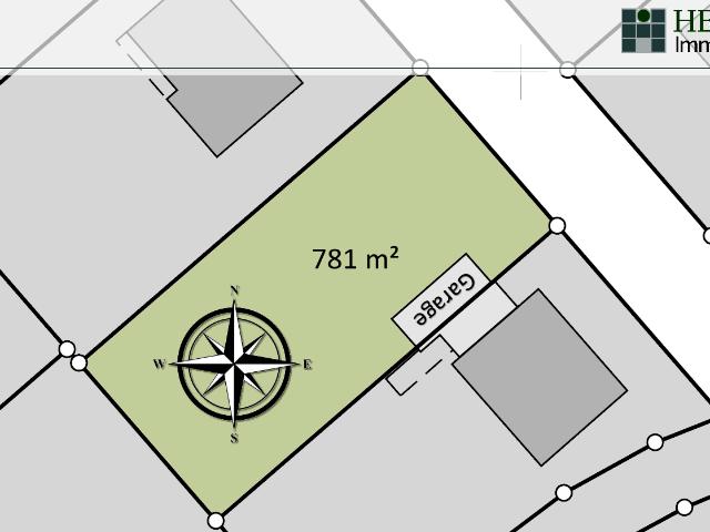 Schönes Baugrundstück in Aurich / Haxtum mit 781 m² Fläche in der Nähe vom Ems Jade Kanal