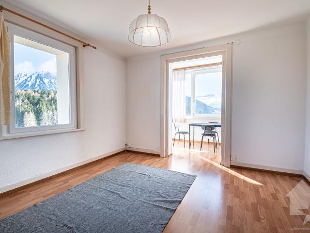 Schönes Durchgangspenthouse in Leysin