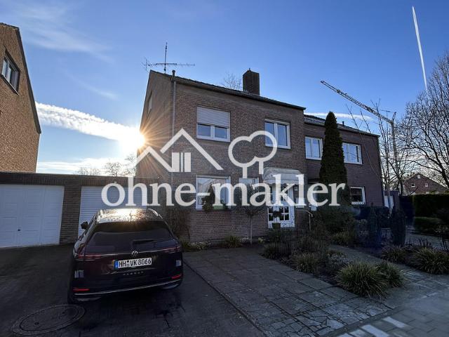 Schönes Einfamilienhaus, einseitig angebaut