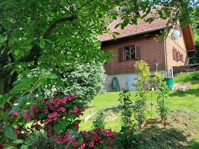Ausbaufähiges Holzhaus in Grünlage!