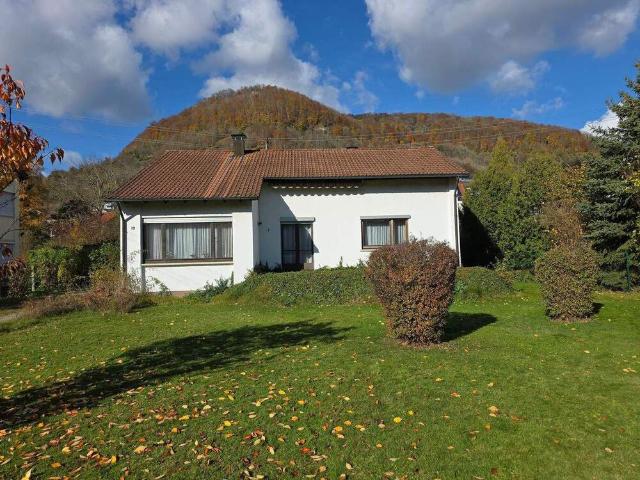 schönes kleines gepflegtes Einfamilienhaus mit 2 Garagen und großen Garten