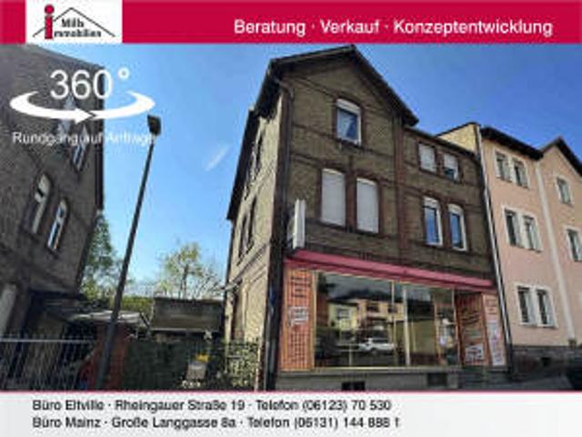 Schönes 1 2 Familienhaus mit Ladenfläche und Lager in guter Lage von Eltville