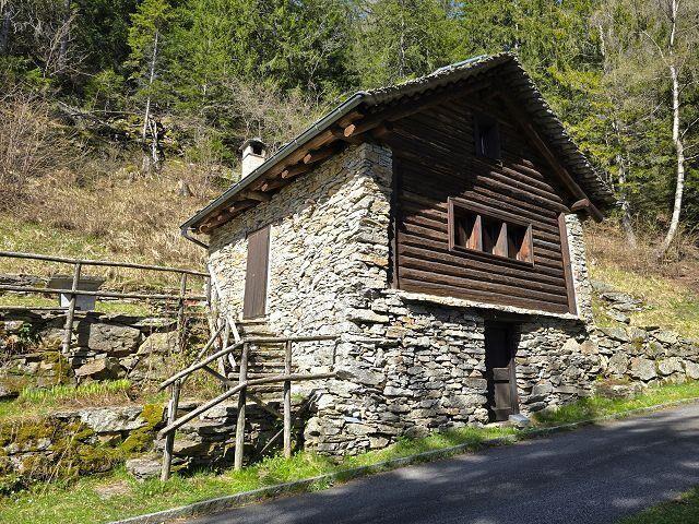 Schönes 2 1/2 Zimmer Rustico in der Natur mit viel Land, sehr ruhige, sonnige Lage /Bel rustico di 2,5 loc. Immerso nella natura con grande terreno | dreamo. Ch