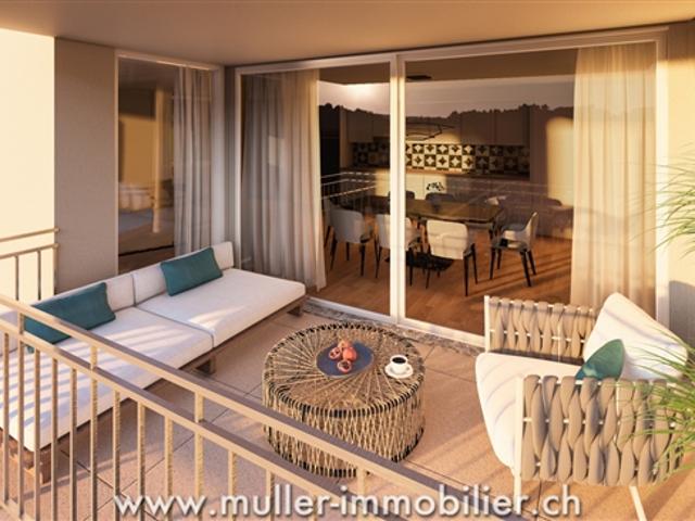 Schönes 2,5 Zimmer Neubau Apartment im Grünen!