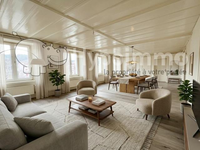Schönes 5 Zimmer Apartment mit Gemeinschaftsgarten