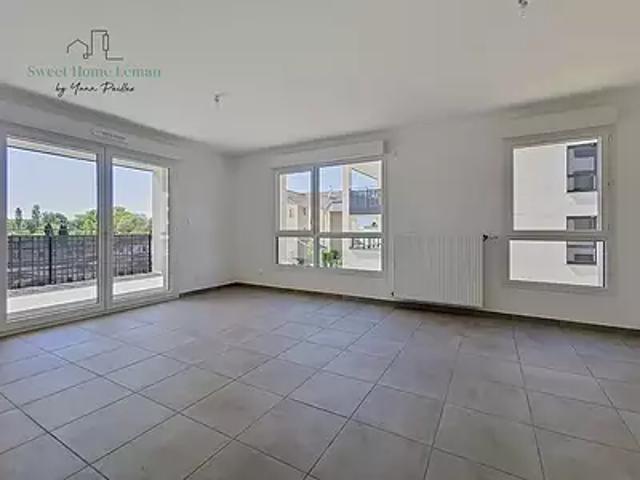 Sciez 74140 Achat / Vente appartement 3 pièces t3 cave
