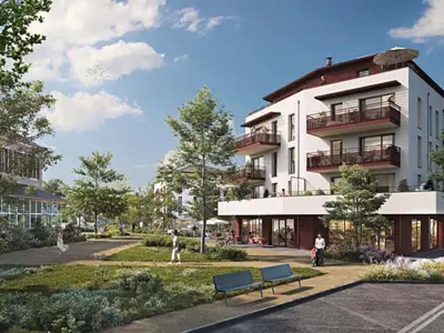 Sciez 74140 Programme neuf appartement neuf à vendre t4 LMNP TVA 5,5% NF