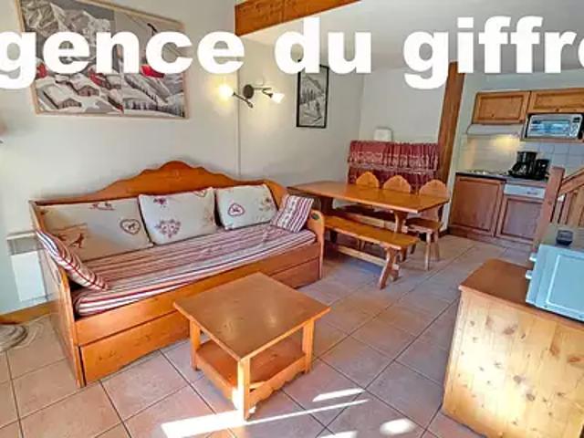 Samoëns 74340 Achat / Vente appartement 3 pièces t3 au dernier étage terrasse