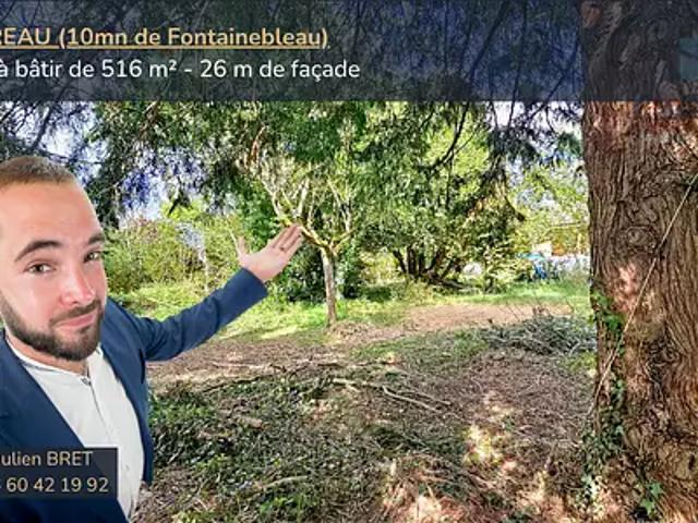 Samoreau 77210 Achat / Vente terrain