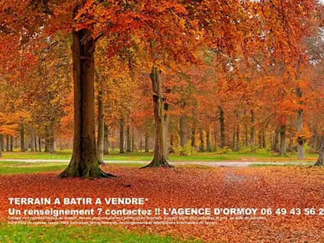 Samoreau 77210 Programme neuf terrain neuf à vendre