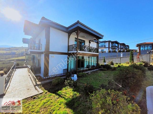 Samsun Ata Vadi Evleri Villa Tipi Bahçe Katı Satılık 2+1 Daire