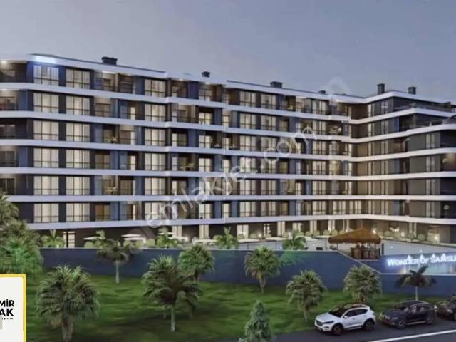 Samsunda Havuzlu Otel Konseptinde Satılık 1+1 Daire