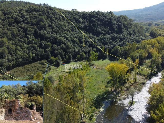 Sant Julià del Llor i Bonmatí | Finca rústica de 3,8 ha con masía a reconstruir y vistas al río Ter